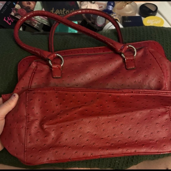 Vintage Red Guess 1981 Handbag - Picture 3 of 7